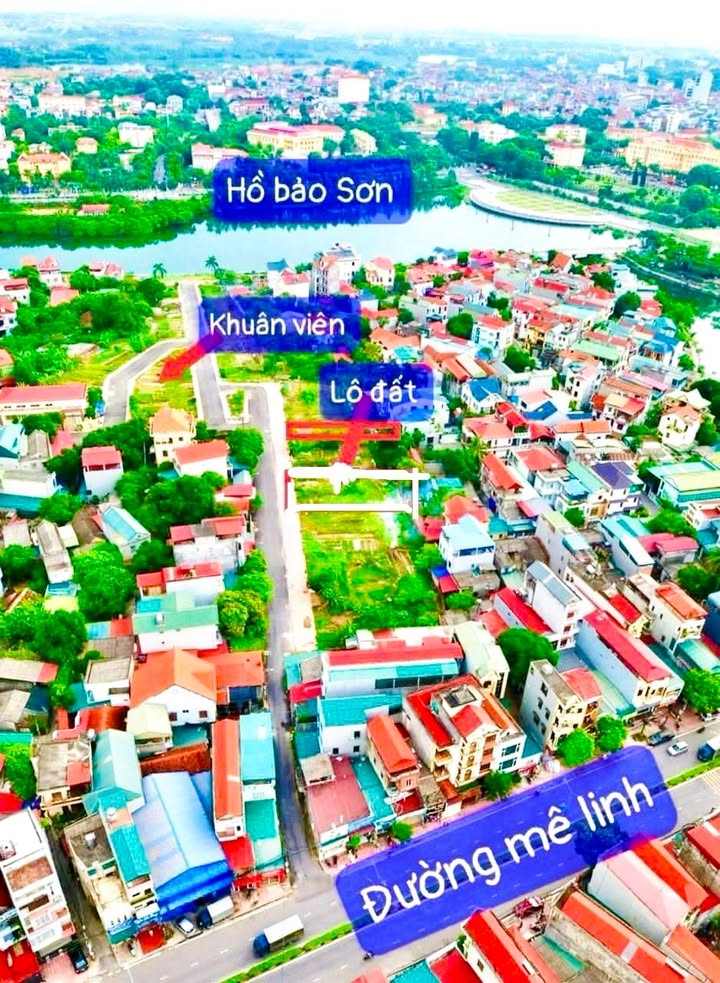 Đất đấu giá Khu Hồ Bảo Sơn, Liên Bảo, Vĩnh Yên 125m² - Giá chỉ 4 tỷ!