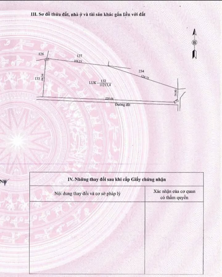 Đất chính chủ 1,1 mẫu tại Tân Bình, Tân Biên - Giá chỉ 650 triệu