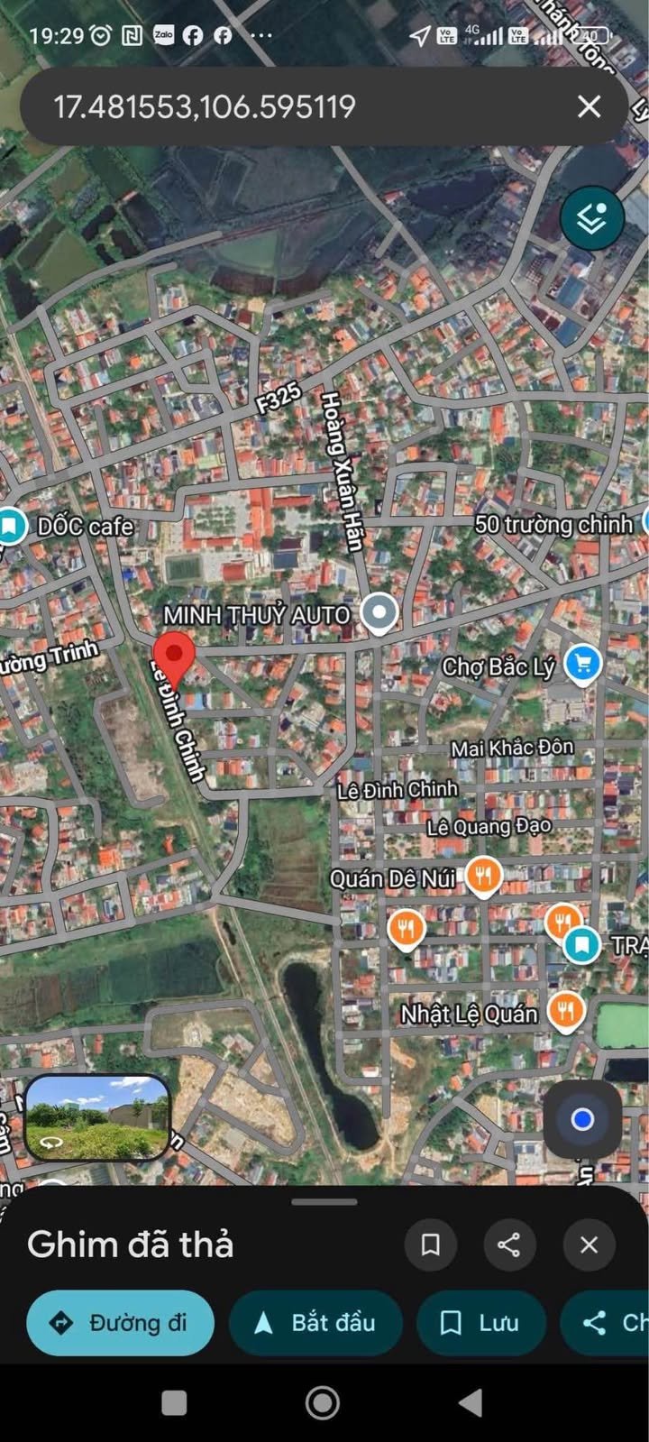 Đất nền mặt tiền Lê Đình Chinh, Bắc Lý, 250m² chỉ 4 tỷ - Tiềm năng sinh lời cao!