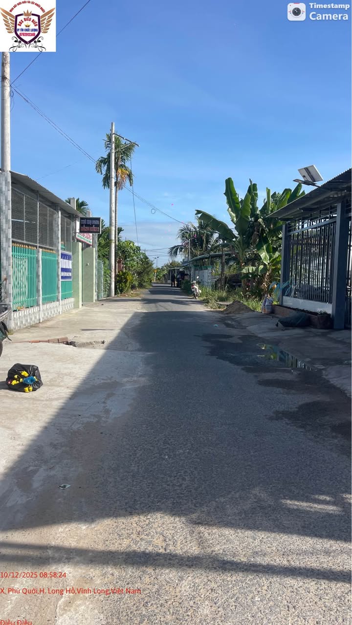 Nhà cấp 4 chính chủ tại xã Phú Quới, Vĩnh Long 100m² giá chỉ 900 triệu - Sẵn sàng vào ở ngay!