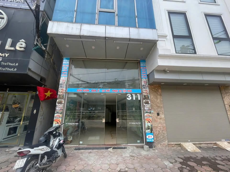 Cho thuê mặt bằng kinh doanh 311 Hoàng Hoa Thám - Vị trí đắc địa, thuận lợi kinh doanh!
