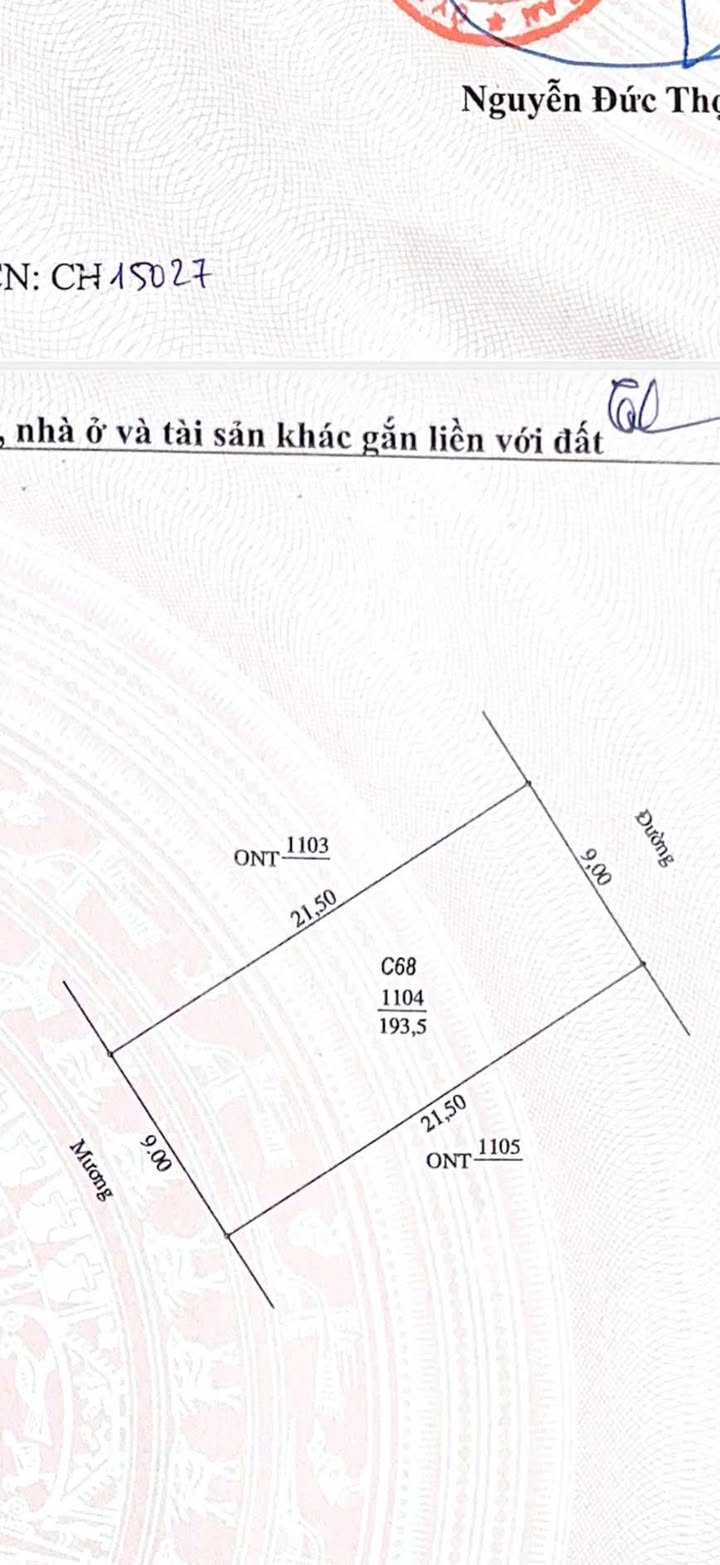 Đất nền Nghi Phong 194m² giá 5 tỷ - Cơ hội đầu tư hấp dẫn!