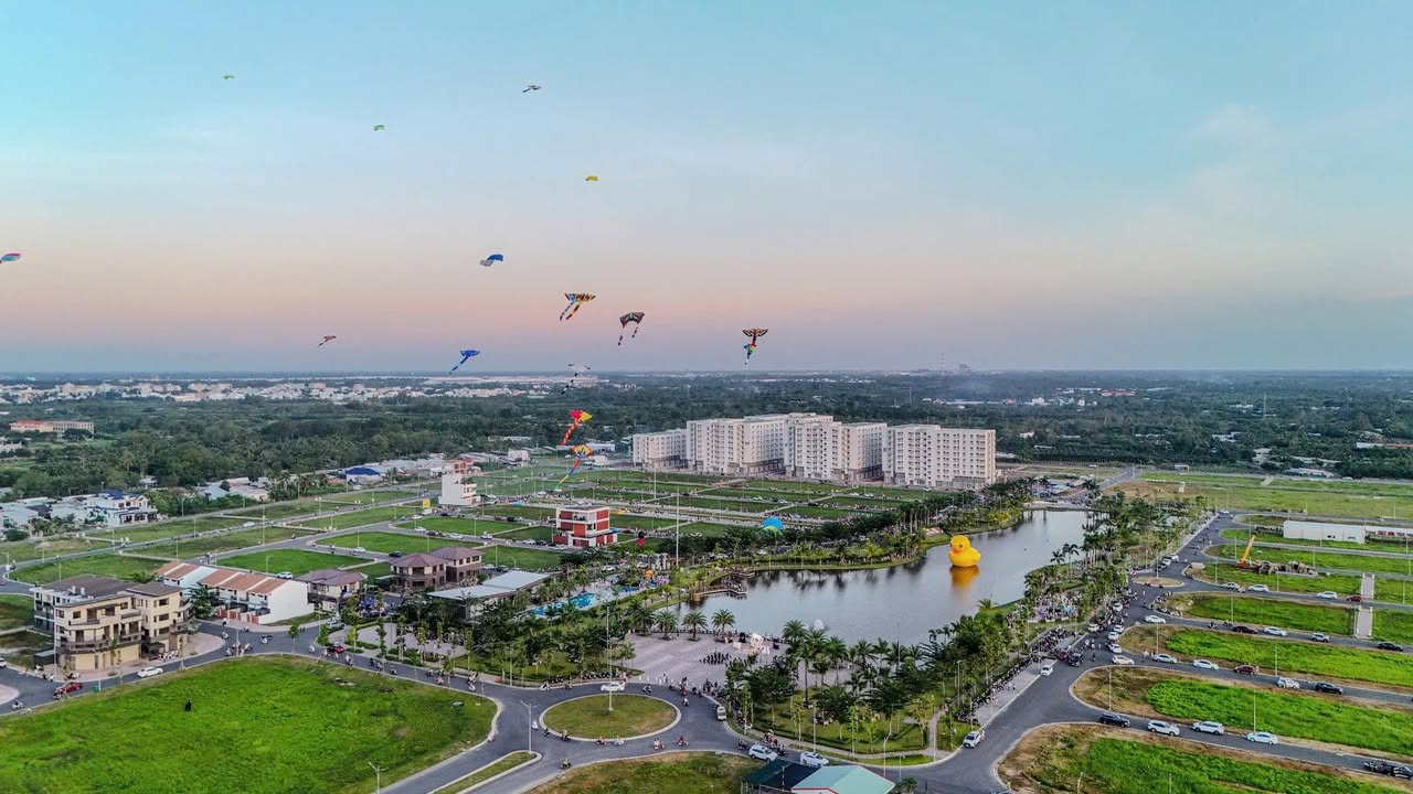 Đất nền biệt thự đơn lập KDC Nam Long 2 Cần Thơ 225m² - Sổ hồng thổ cư, giá 7 tỷ!