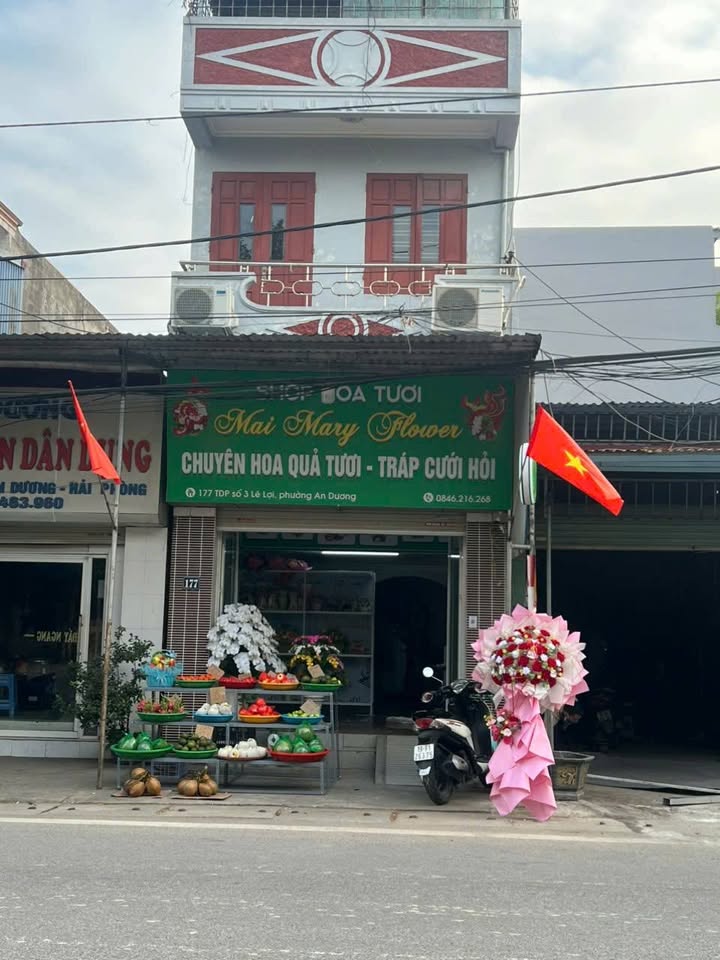 Nhà cho thuê mặt đường 208, An Dương, Hải Phòng - Kinh doanh thoải mái, 3 phòng ngủ