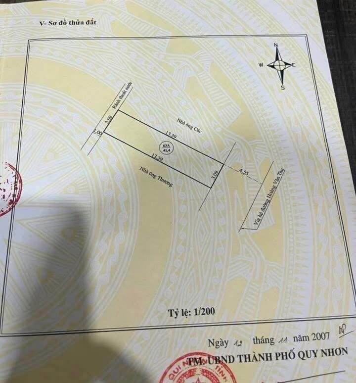 Nhà mặt tiền Hoàng Văn Thụ, Quy Nhơn, 41m² giá 4.4 tỷ - Kinh doanh thuận lợi!