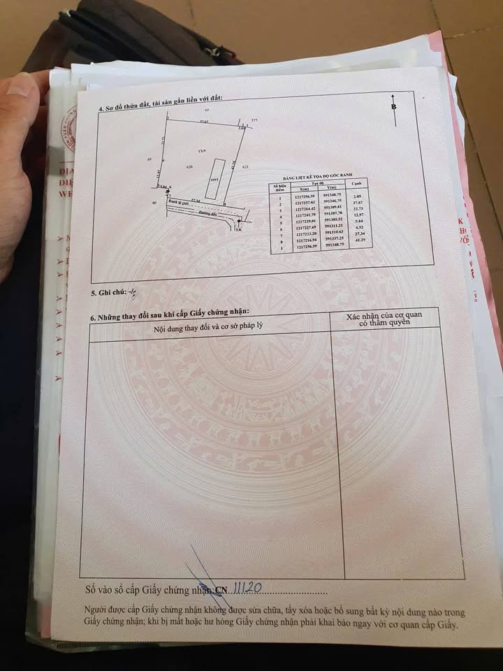 Đất nền Củ Chi 1441m² giá 5.8 tỷ - Cơ hội đầu tư hấp dẫn!