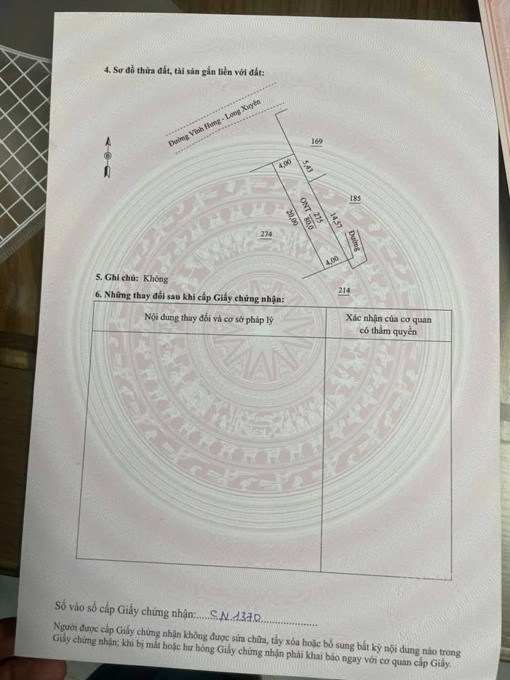 Đất nền Vĩnh Hưng, Bình Giang 80m² giá 2.5 tỷ - Cơ hội đầu tư tuyệt vời!