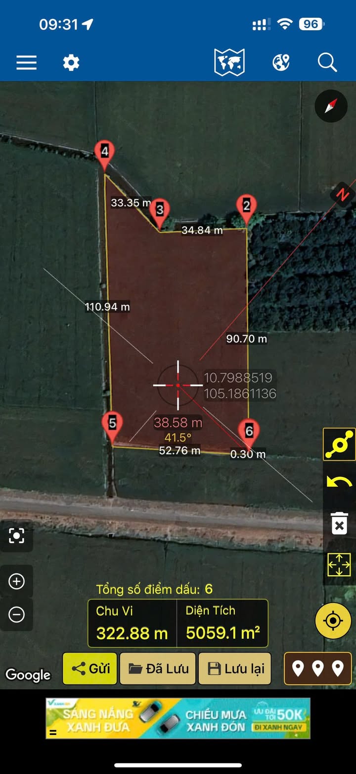 Đất nền mặt tiền đường tránh Tân An 5.000m² giá 300 triệu - Cơ hội đầu tư hấp dẫn!