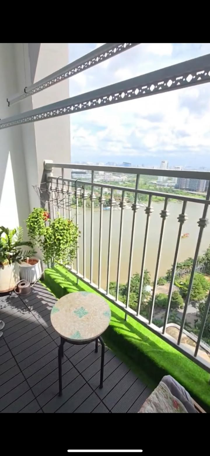 Căn hộ cho thuê 1PN tại Bình Thạnh 19,5 triệu - View Sông tuyệt đẹp!