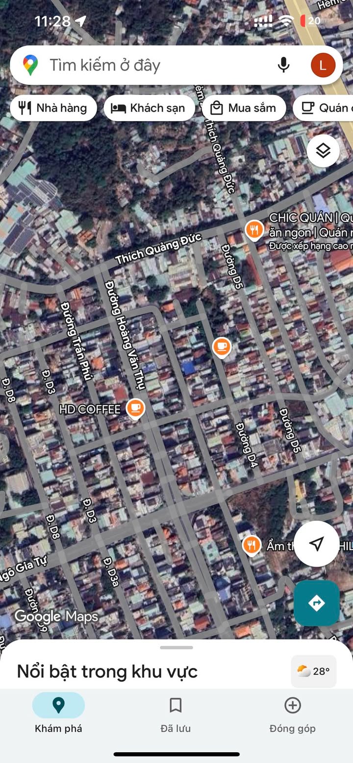 Đất nền đường Hoàng Văn Thụ, phường Chánh Nghĩa, 2721m² giá 108.84 tỷ - Cơ hội đầu tư lý tưởng!