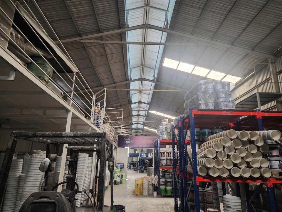 Cho thuê xưởng 1.400m² tại xã An Khánh, Hoài Đức - Giá 80 triệu/tháng, xe container vào tận nơi!