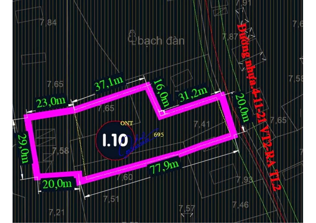 Đất thổ cư 2794m² xã Trung Lập Hạ, Củ Chi - Mặt tiền đường nhựa, giá chỉ 12.5 tỷ!