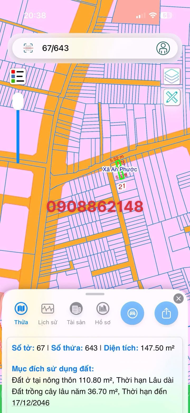 Nhà Mặt Tiền K+ Ấp 3 An Phước 147.5m² - Kinh Doanh Lợi Nhuận Cao!