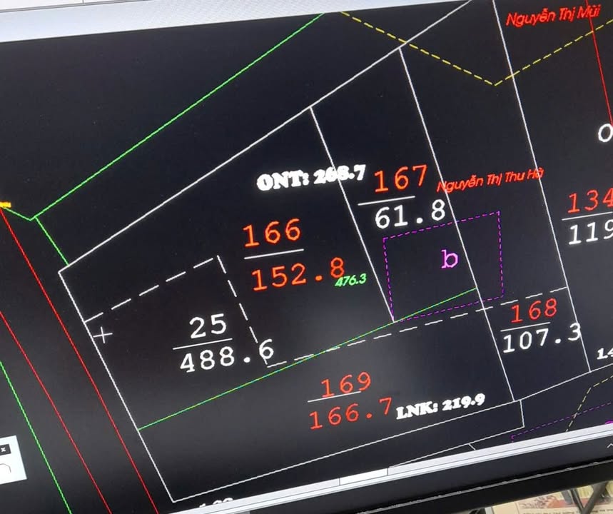 Đất nền 166m² tại phường Hồng Quang, Ý Yên - Mặt tiền 8m, phong thủy đẹp!