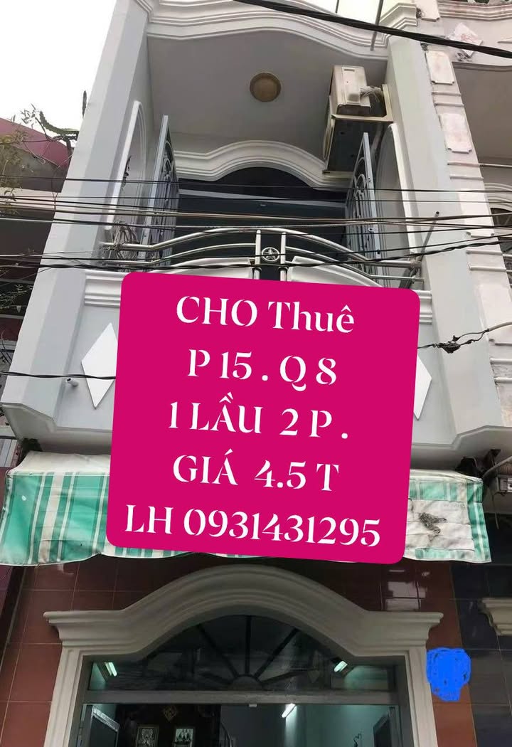 Nhà cho thuê đường Lương Văn Can, quận 8, 23m² giá chỉ 4.5 triệu - Sẵn sàng vào ở ngay!