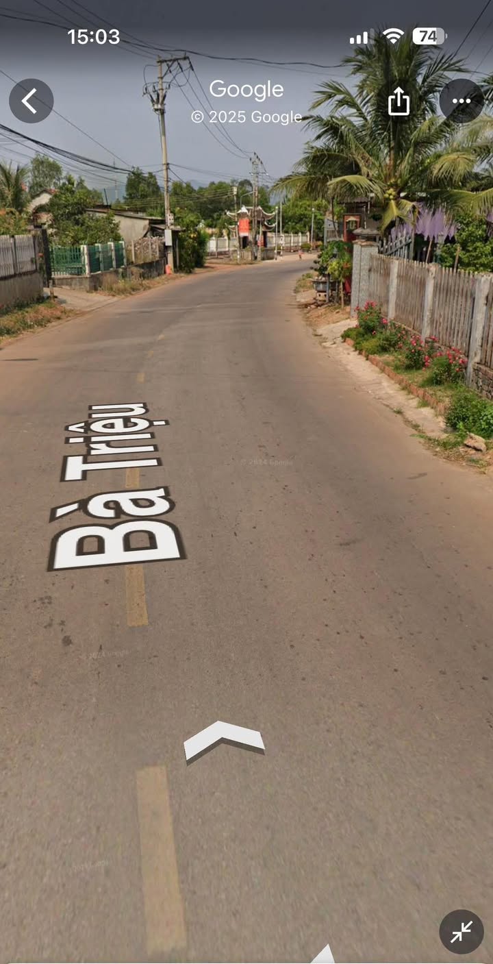 Đất thổ cư mặt tiền đường Bà Triệu, khu phố Mỹ An 1, 135m² - Pháp lý sổ hồng đầy đủ!