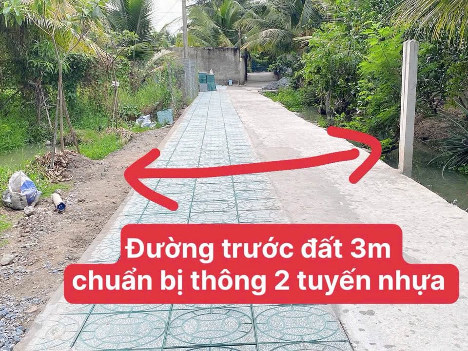 Đất nền Chợ Gạo Tiền Giang 329m² giá 789 triệu - Thích hợp xây nhà nghỉ dưỡng!