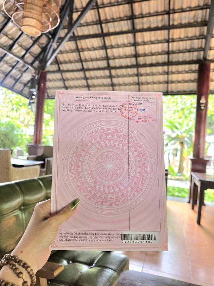 Đất nền tại Kroa A, Cư M'gar, Đắk Lắk, 15m² - Sổ hồng chính chủ, giá chỉ 1 tỷ!