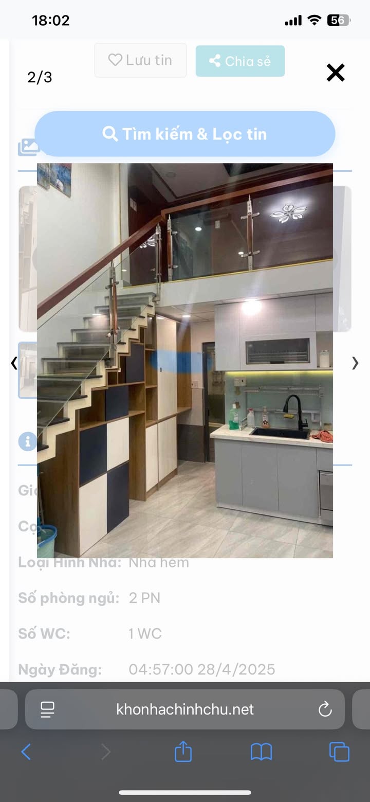 Nhà nguyên căn Tân Phú 32m² giá 8 triệu - Nội thất cao cấp, sẵn sàng vào ở!