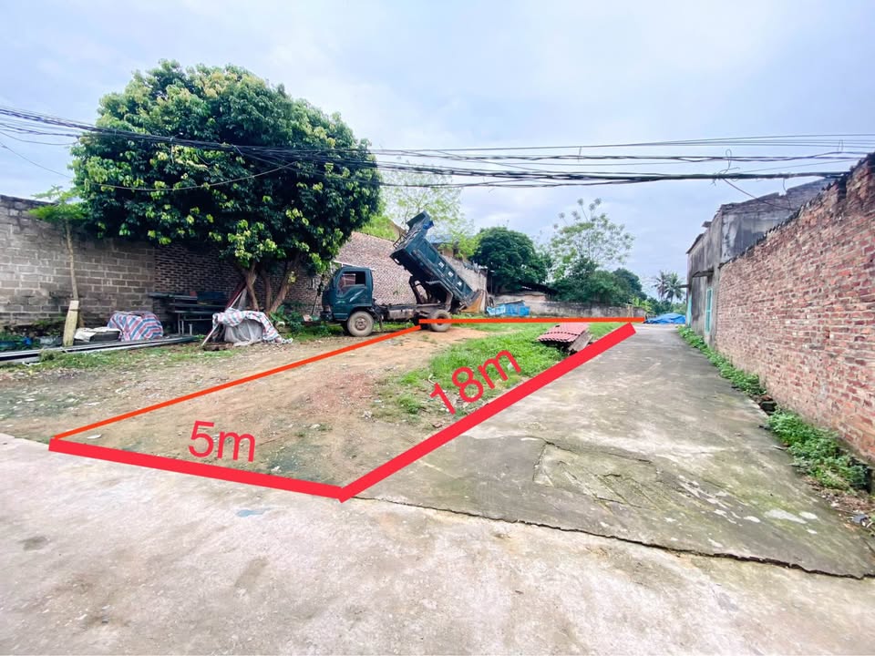 Đất thổ cư 2 mặt tiền Tân Lập 88,5m² giá chỉ 800 triệu - Cơ hội đầu tư tuyệt vời!