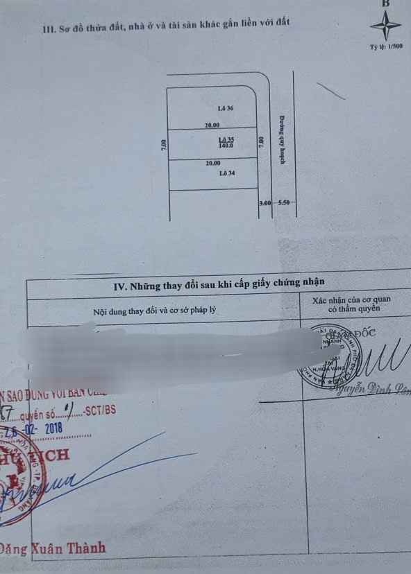 Nhà mặt tiền Túy Loan 2, Đà Nẵng 140m² giá 3.8 tỷ - Tiện kinh doanh