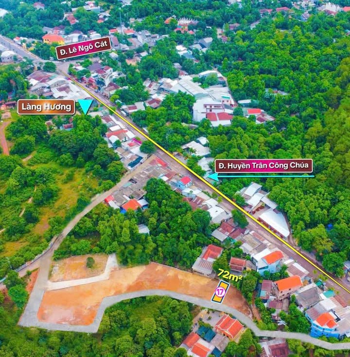 Đất Kiệt 78 Huyền Trân Công Chúa 73m² giá 1.28 tỷ - Vị trí đẹp phát triển du lịch!