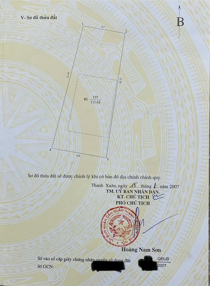 Đất nền Khương Đình 117m² giá 20 tỷ - Đầu tư kinh doanh tiềm năng!