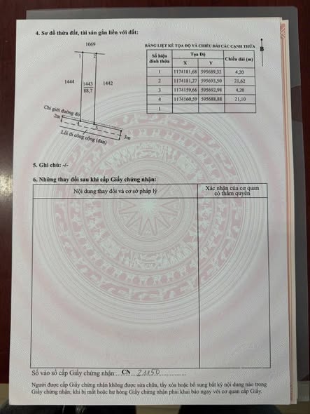 Đất thổ cư Mỹ Lộc 90m² giá 900 triệu - Sổ hồng riêng, xây dựng tự do!