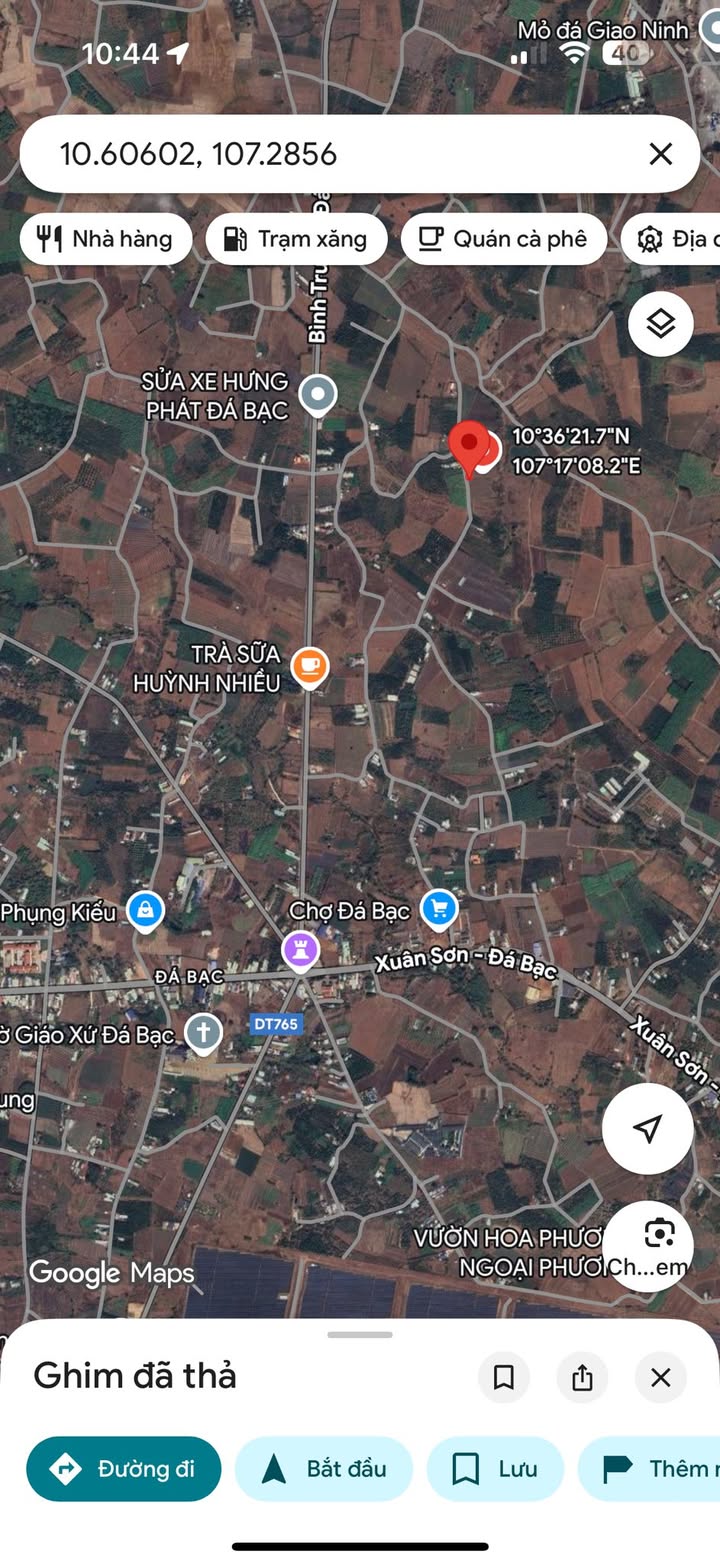 Đất nền Đá Bạc, Châu Đức 25.200m² giá 2.772 tỷ - Đầu tư sinh lời cao!