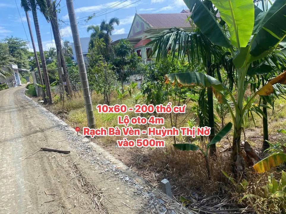 Đất nền 600m² tại Cái Răng - Giá 2.4 tỷ - Lộ ô tô, xây dựng tự do!