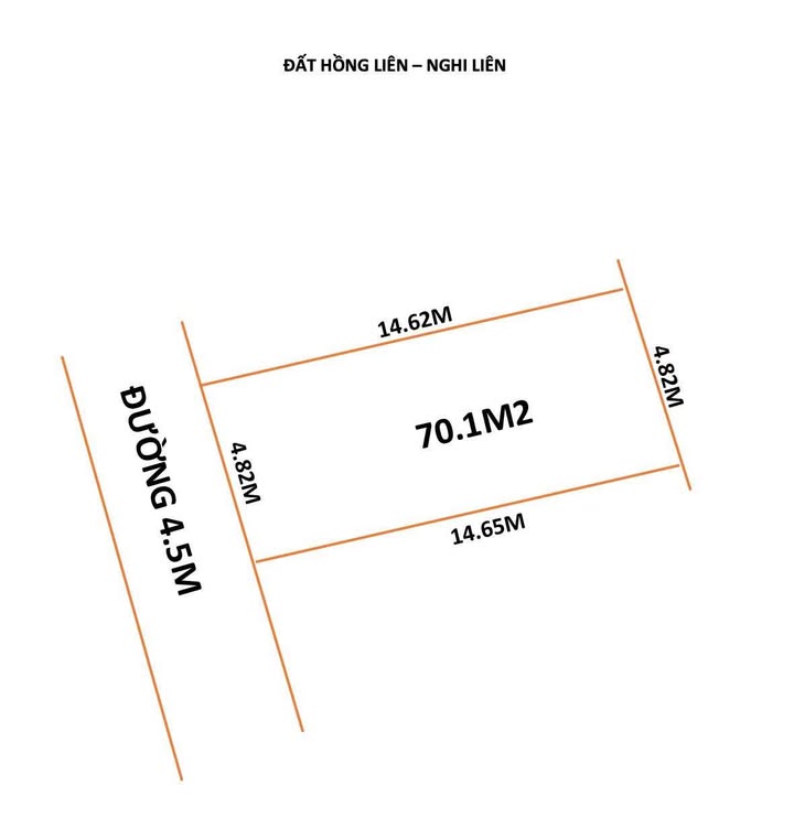 Đất nền Hồng Liên, Nghi Liên 70m² giá 1.4 tỷ - Sổ hồng chính chủ, xây dựng ngay!