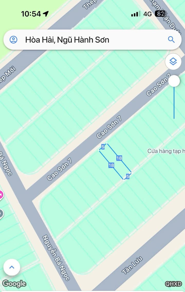 Đất nền đường Cao Sơn Hòa Hải 90m² giá 4 tỷ - Cơ hội đầu tư tuyệt vời!