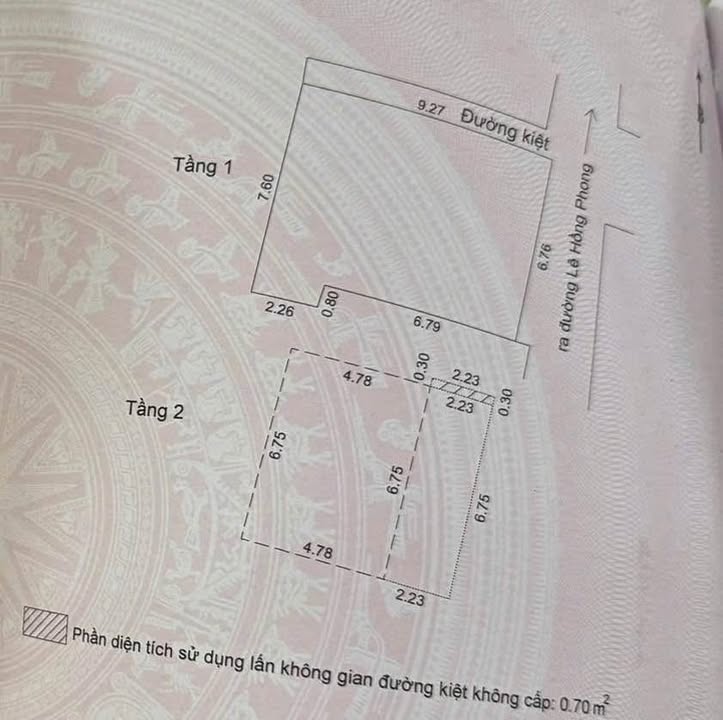 Nhà riêng đường Lê Hồng Phong Đà Nẵng 65m² giá 5.9 tỷ - Vị trí đắc địa gần Chợ Hàn!
