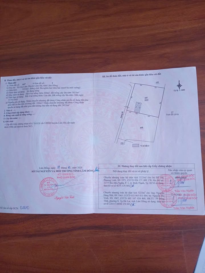 Đất nền 3240m² tại Nam Ban, Lâm Đồng - Giá chỉ 8.4 tỷ, cơ hội đầu tư hiếm có!