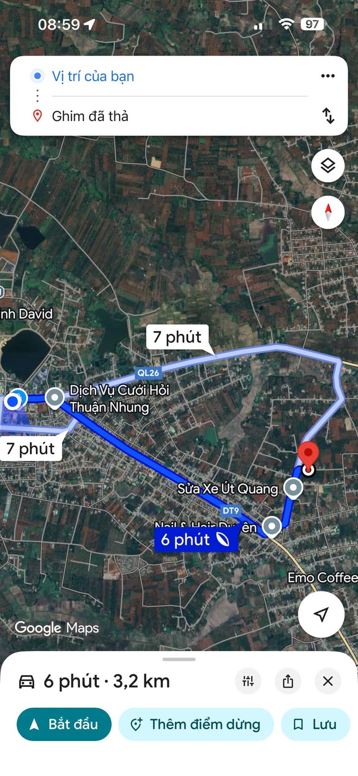 Đất nền xã Krông Pắc, Đắk Lắk 342m² giá 100 triệu - Đầu tư sinh lời hấp dẫn!