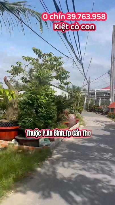 Đất thổ cư An Bình, Cần Thơ 146m² giá 630 triệu - Cơ hội đầu tư sinh lời!