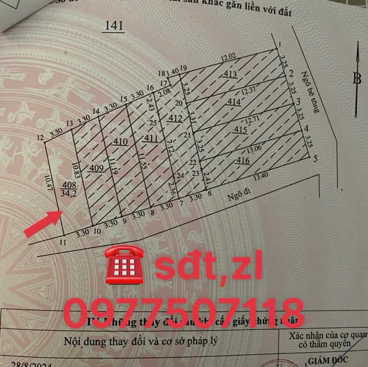 Đất Phú Diễn 34.2m² giá 3.4 tỷ - Gần chợ, trường học, ô tô tránh thoải mái!