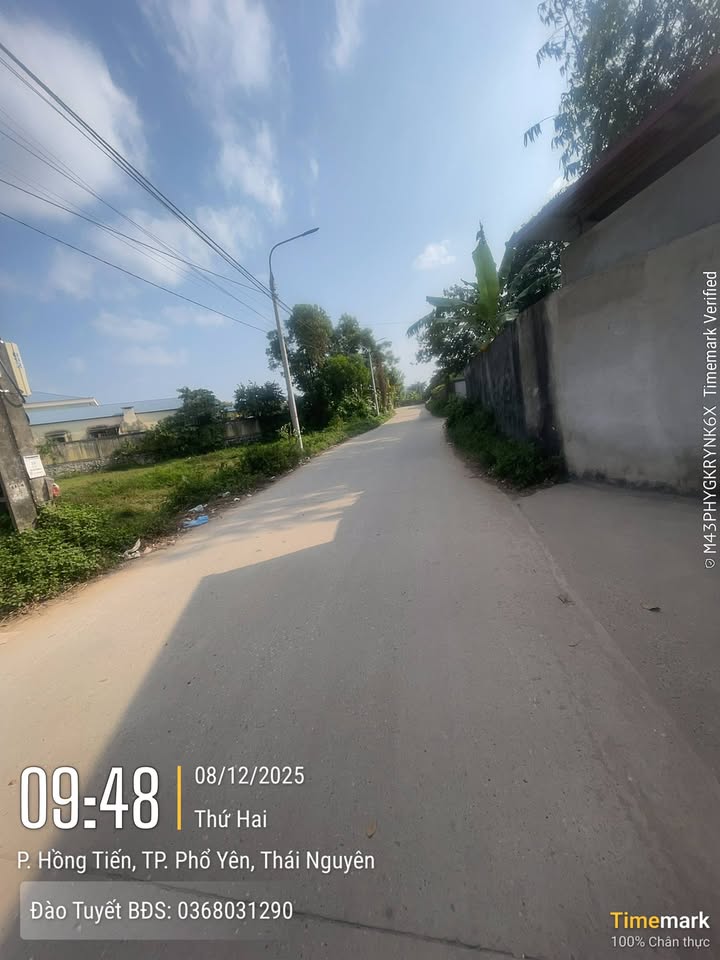 Đất nền Bãi Bông - Phổ Yên 112m² giá 1 tỷ - Đầu tư sinh lời ngay!