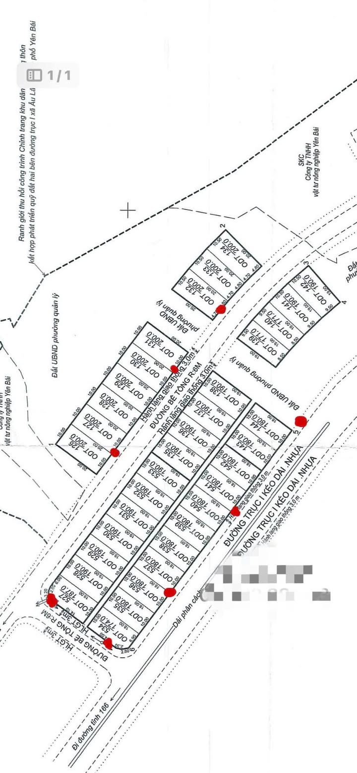 Đất nền Âu Lâu Yên Bái 190m² giá 1.6 tỷ - Vị trí đẹp, tiềm năng đầu tư!