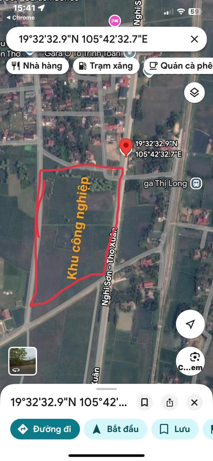 Đất nền Nghi Sơn - Sao Vàng 400m² giá 7 triệu/m - Vị trí đắc địa cho đầu tư!