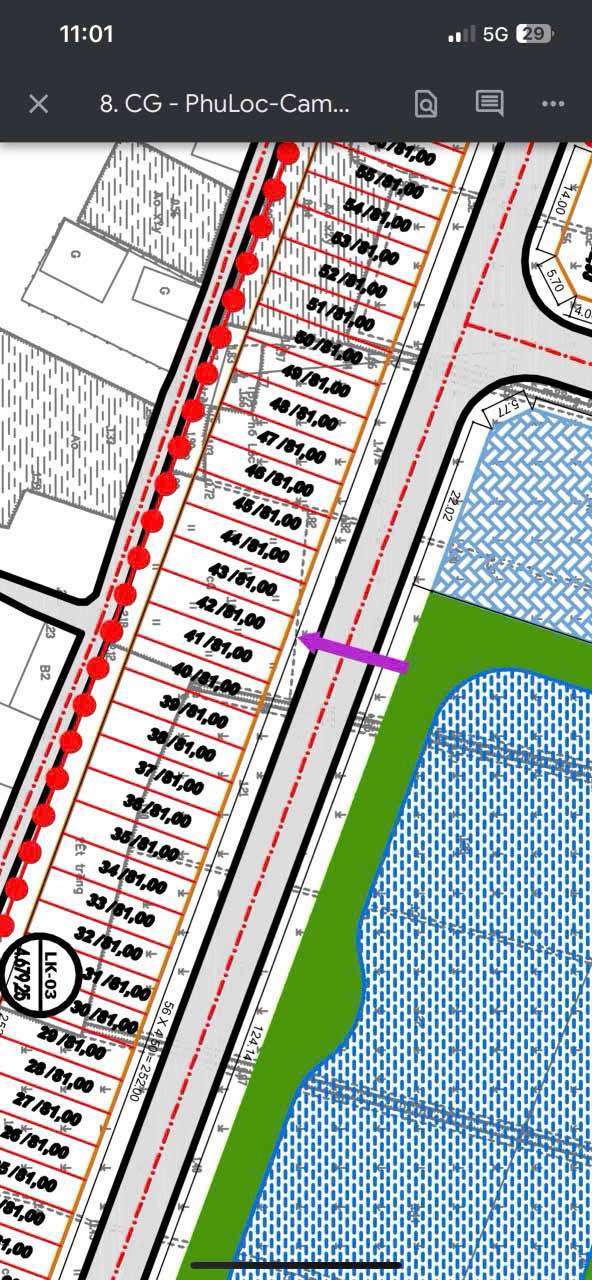 Đất nền KĐT Phú Lộc Cẩm Vũ 81m² giá đầu tư - View hồ thoáng đãng!