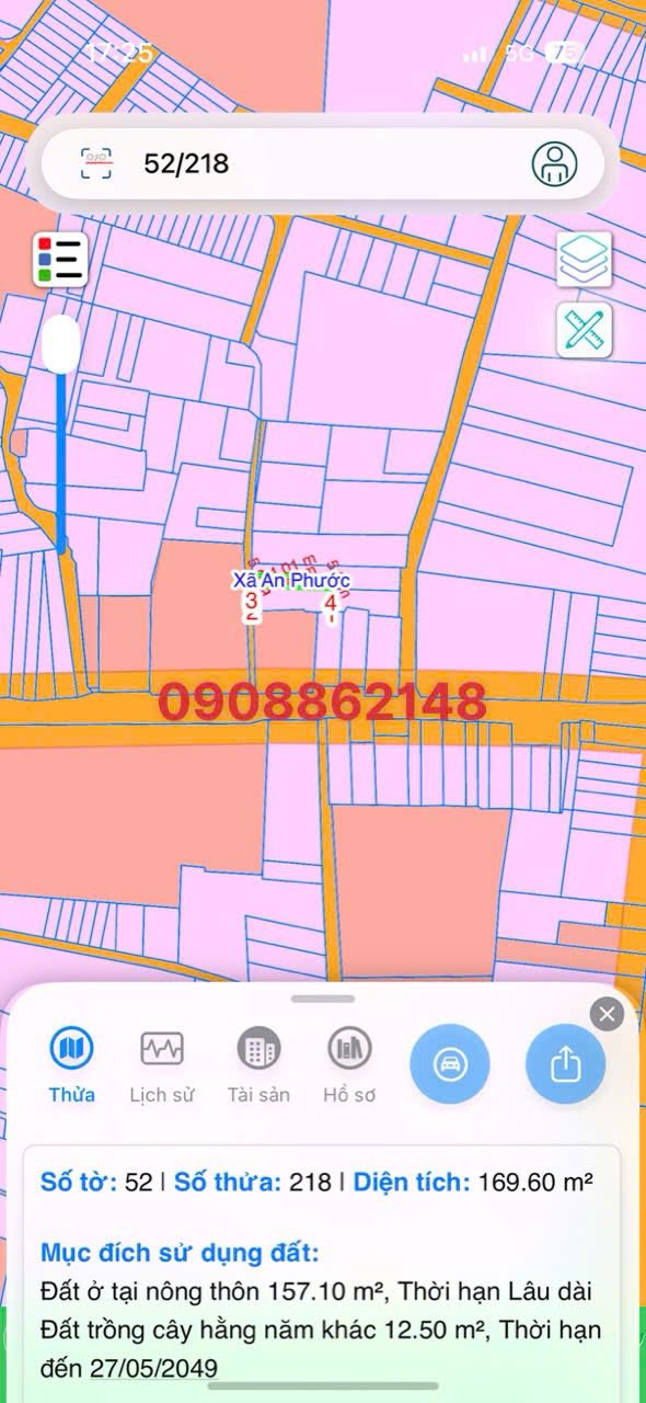 Đất nền An Phước 169.6m² giá 2 tỷ - Cơ hội đầu tư hấp dẫn!