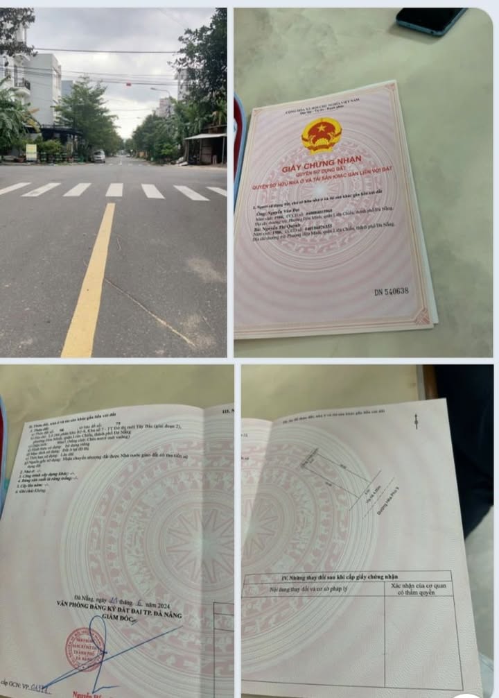 Đất mặt tiền đường Hoàng Thị Loan, Đà Nẵng 90m² giá 5.75 tỷ - Hướng Đông Nam hiếm có!