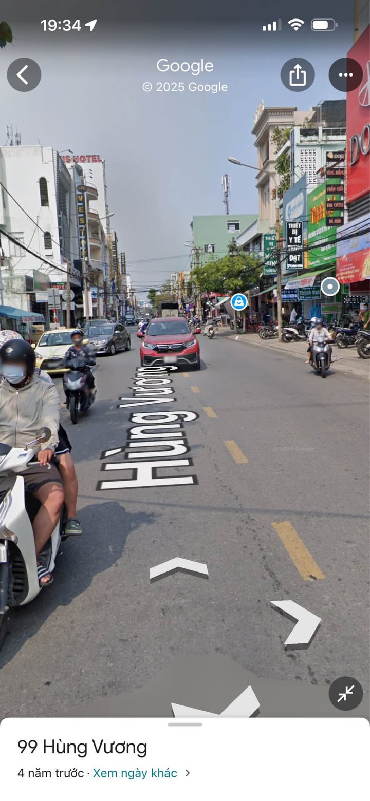 Đất mặt tiền Hùng Vương Đà Nẵng 68,5m² giá 16,9 tỷ - Kinh doanh mọi ngành nghề!