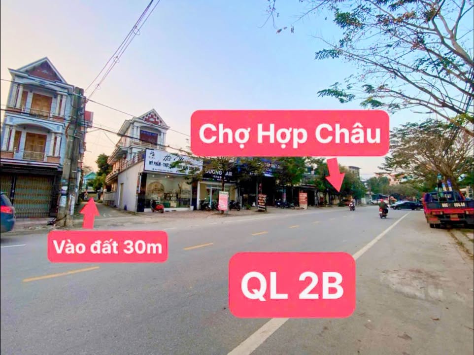 Đất nền Hợp Châu, Tam Đảo 100m² giá 1 tỷ - Vị trí sầm uất, tiềm năng tăng giá!