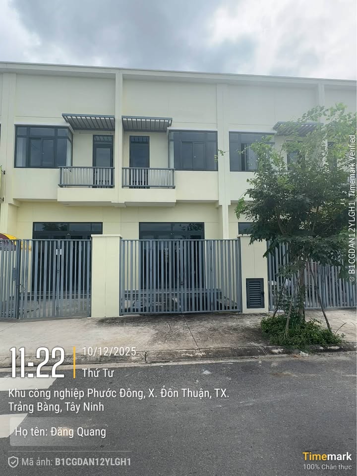 Nhà liền kề Gò Dầu Tây Ninh 64m² giá 2.6 tỷ - Thiết kế theo ý muốn!