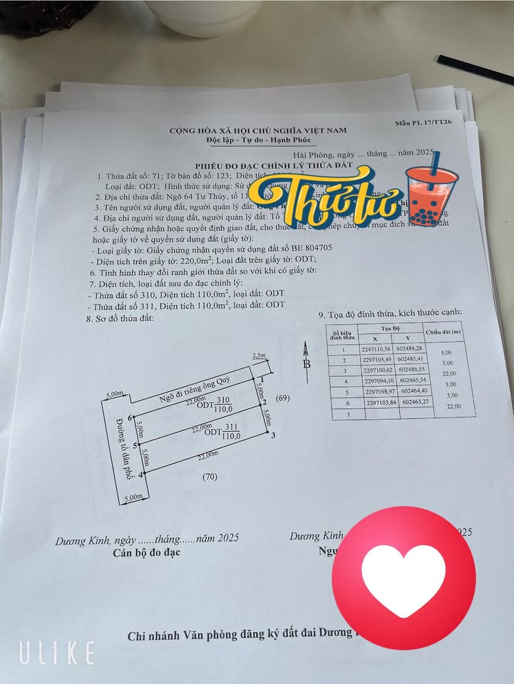 Đất nền Hòa Nghĩa 110m² giá 2.178 tỷ - Cơ hội đầu tư lý tưởng!