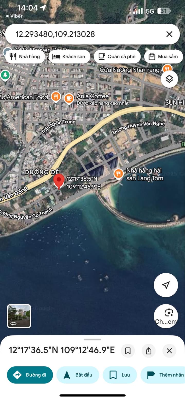 Lô đất mặt tiền đường Xuân Thủy, Nha Trang 299.9m² giá chỉ 17.99 tỷ - Sổ đỏ chính chủ!