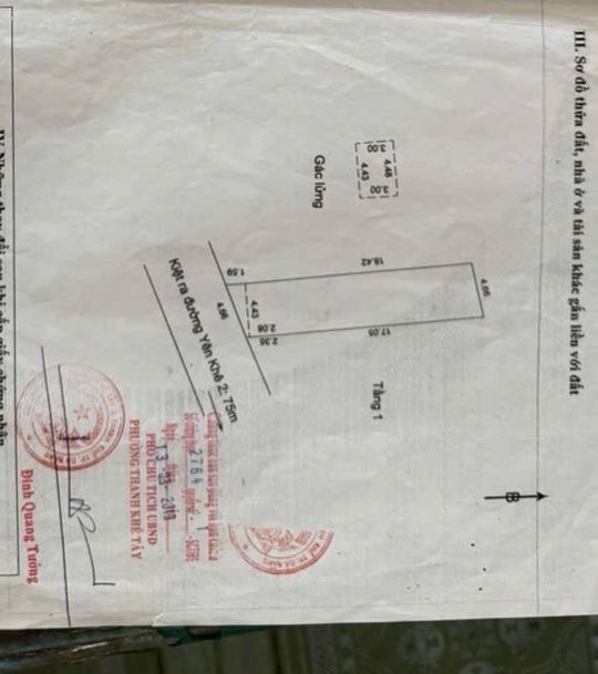 Nhà cấp 4 mặt tiền đường Mẹ Nhu, quận Thanh Khê, 90m² - Giá chỉ 5 tỷ!