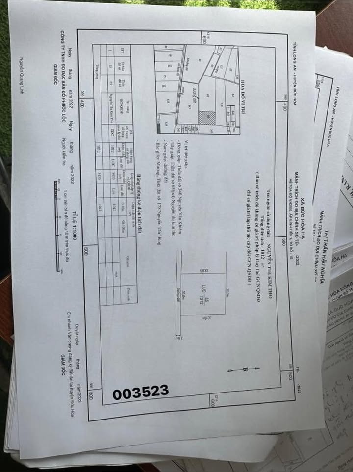 Đất nền Đức Hòa 240m² giá 1.92 tỷ - Cơ hội đầu tư sinh lời!